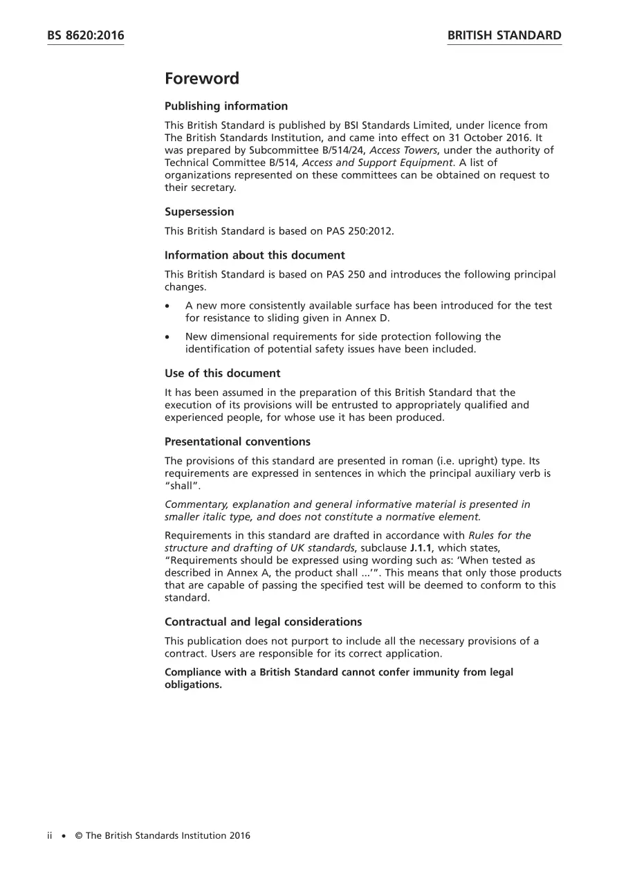 BS 8620:2016 BS 8620:2016 pdf
