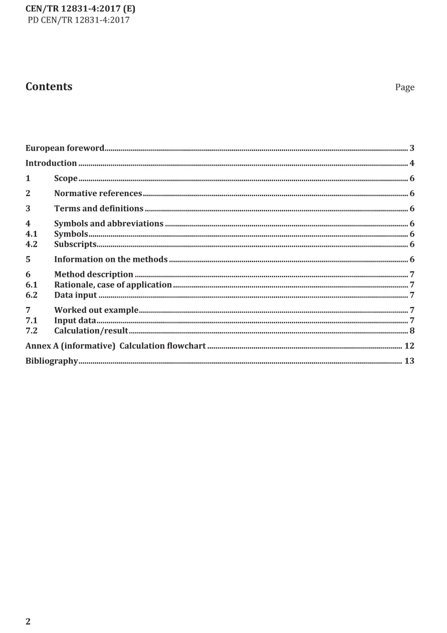 BS PD CEN/TR 12831-4:2017 BS PD CEN/TR 12831-4:2017 pdf