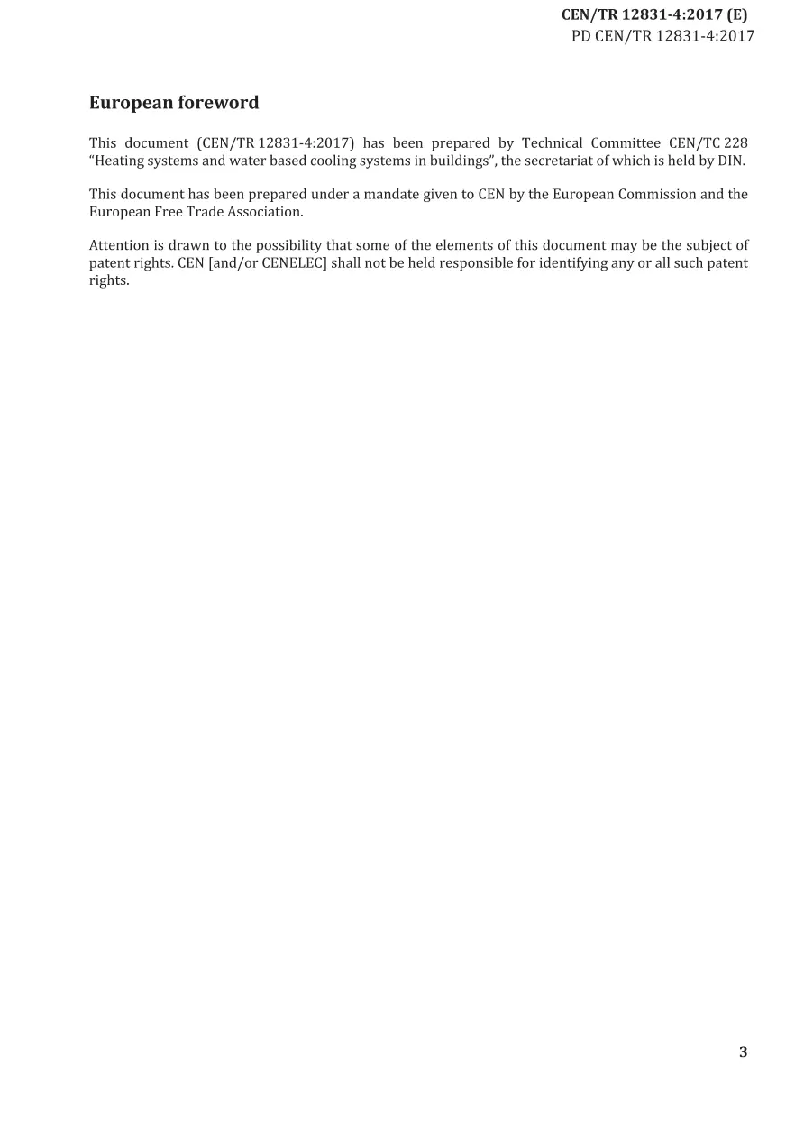 BS PD CEN/TR 12831-4:2017 BS PD CEN/TR 12831-4:2017 pdf