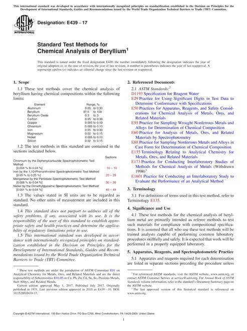 ASTM E439-17 pdf