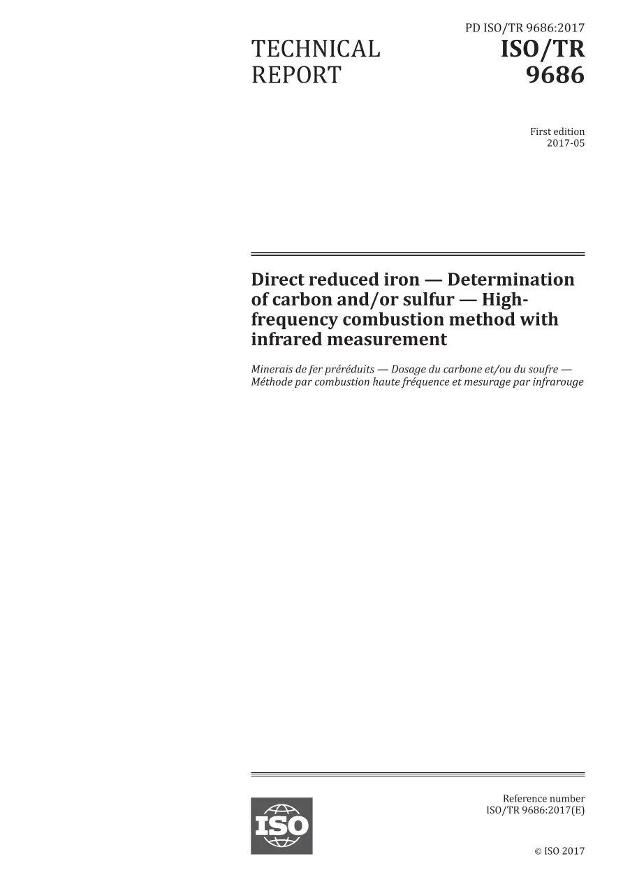 BS PD ISO/TR 9686:2017 BS PD ISO/TR 9686:2017 pdf