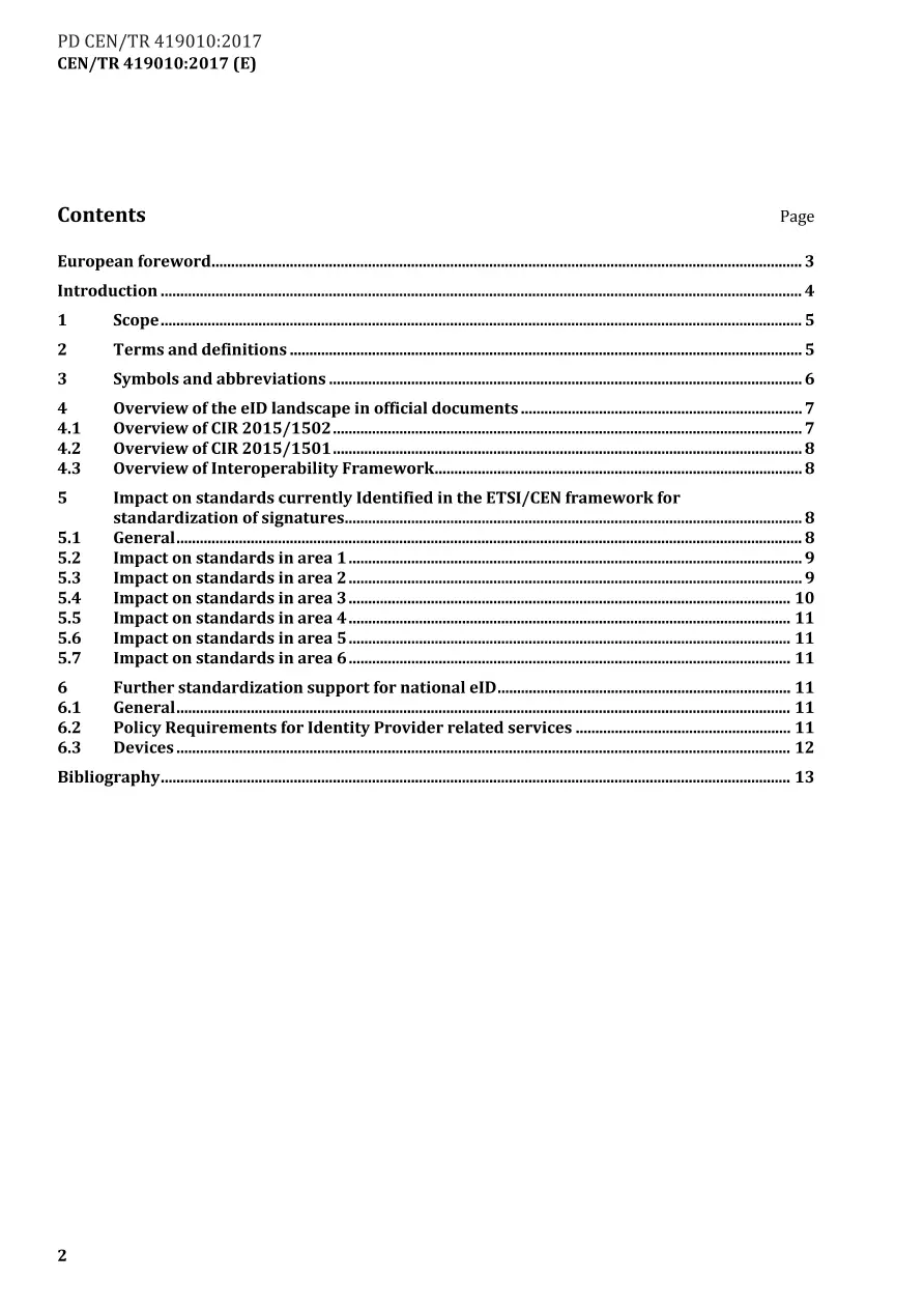 BS PD CEN/TR 419010:2017 BS PD CEN/TR 419010:2017 pdf