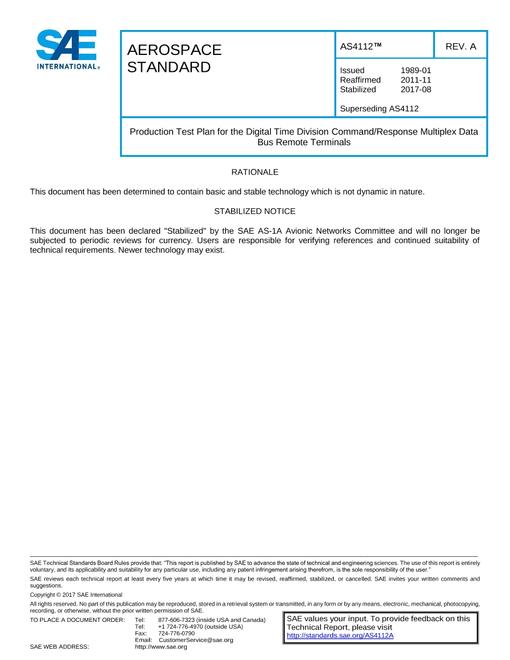 SAE AS4112A SAE AS4112A pdf