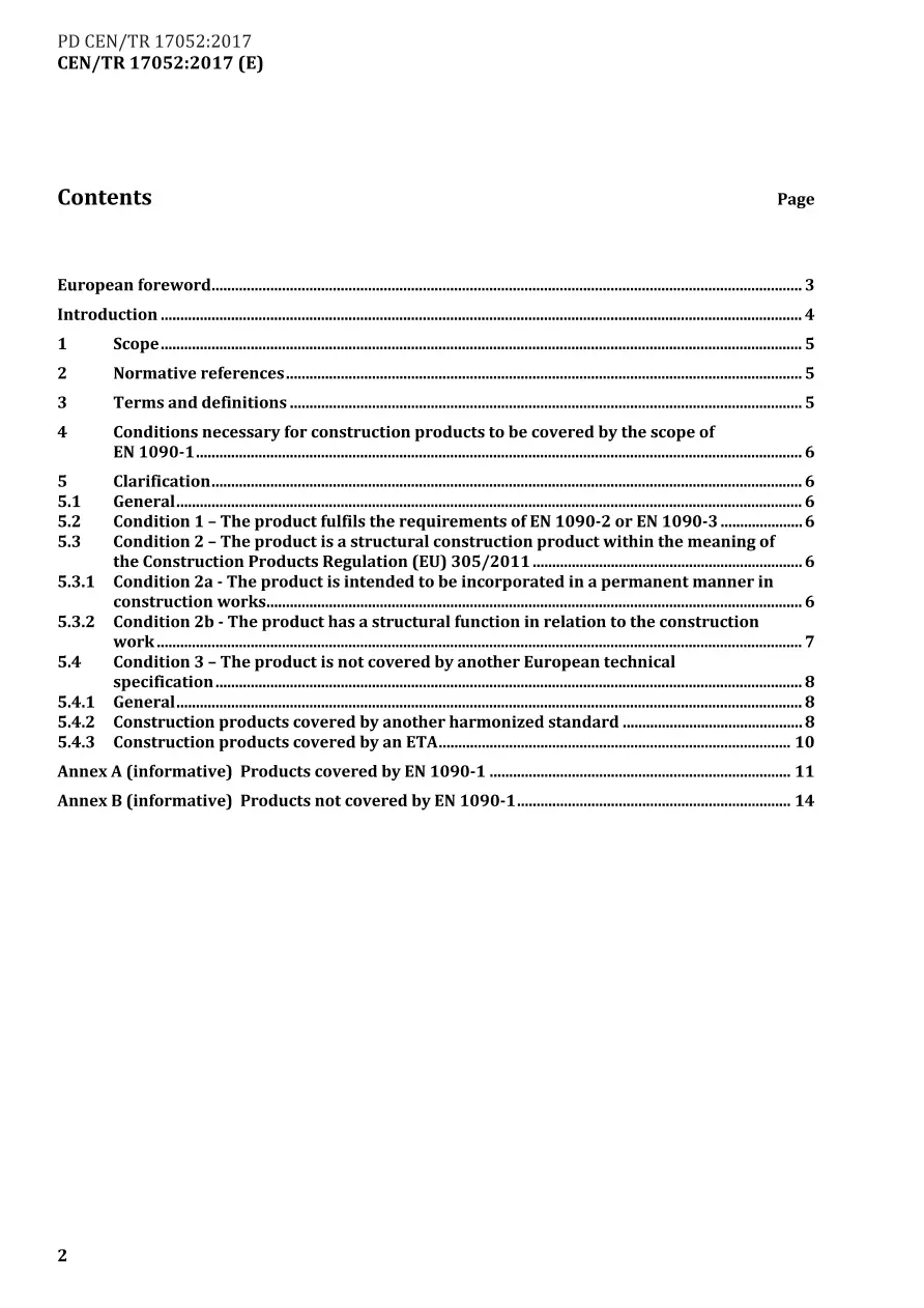 BS PD CEN/TR 17052:2017 BS PD CEN/TR 17052:2017 pdf