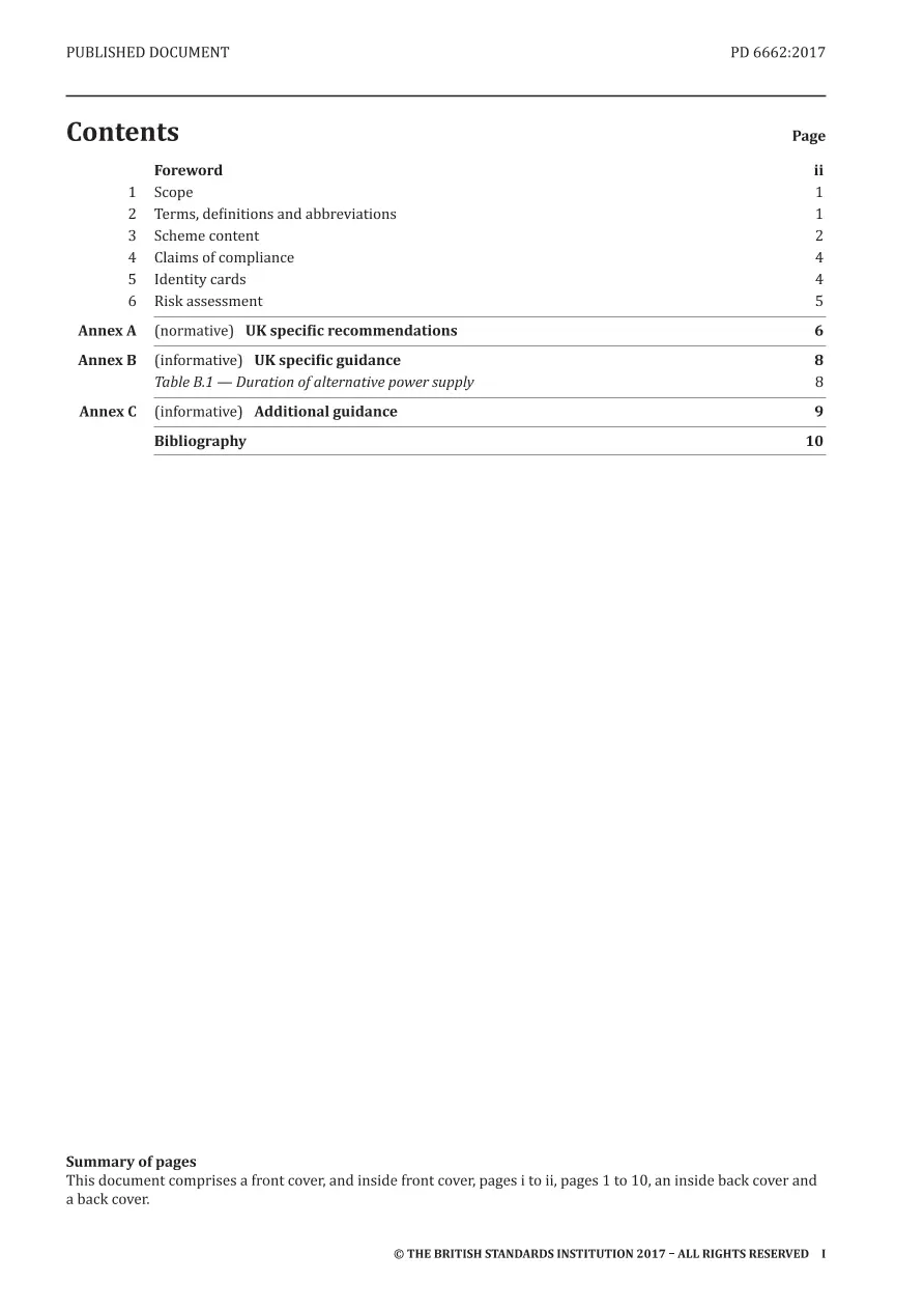 BS PD 6662:2017 BS PD 6662:2017 pdf
