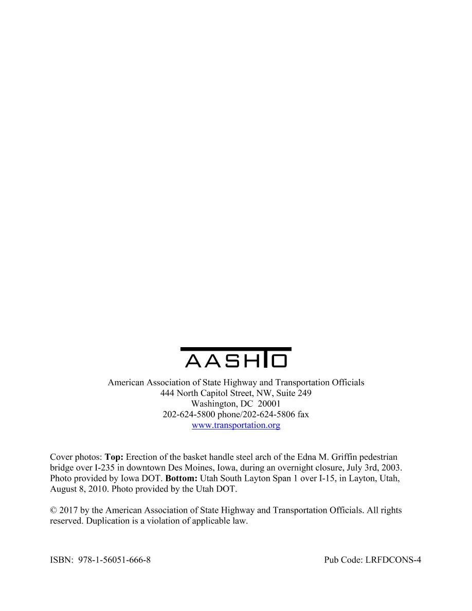 AASHTO LRFDCONS-4 AASHTO LRFDCONS-4 pdf