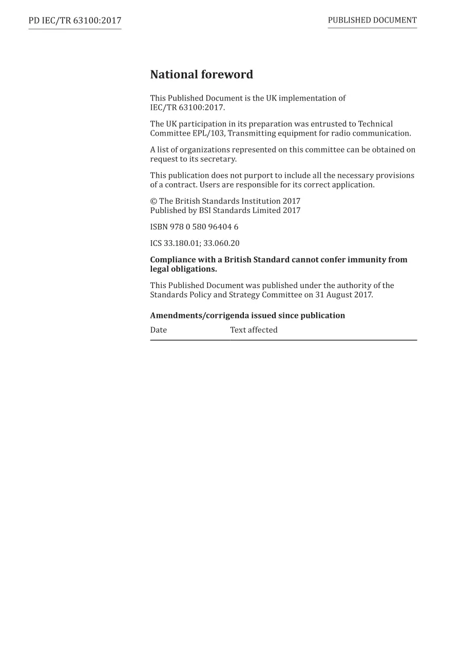 BS PD IEC/TR 63100:2017 BS PD IEC/TR 63100:2017 pdf