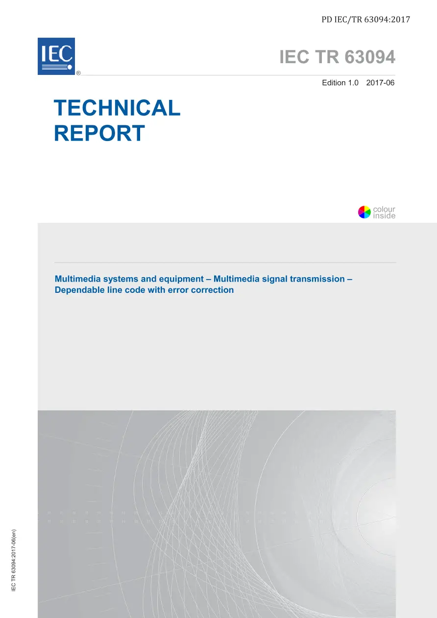 BS PD IEC/TR 63094:2017 BS PD IEC/TR 63094:2017 pdf