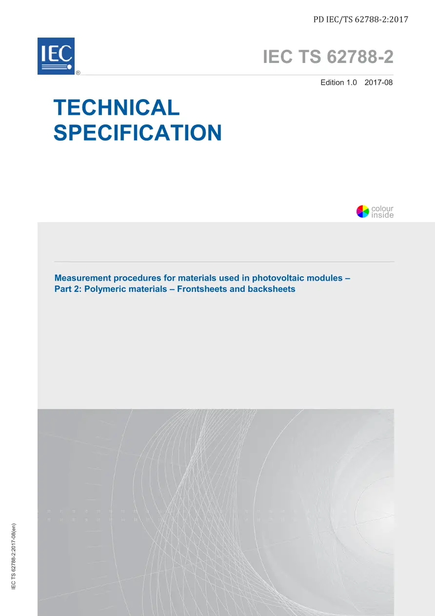 BS PD IEC/TS 62788-2:2017 pdf