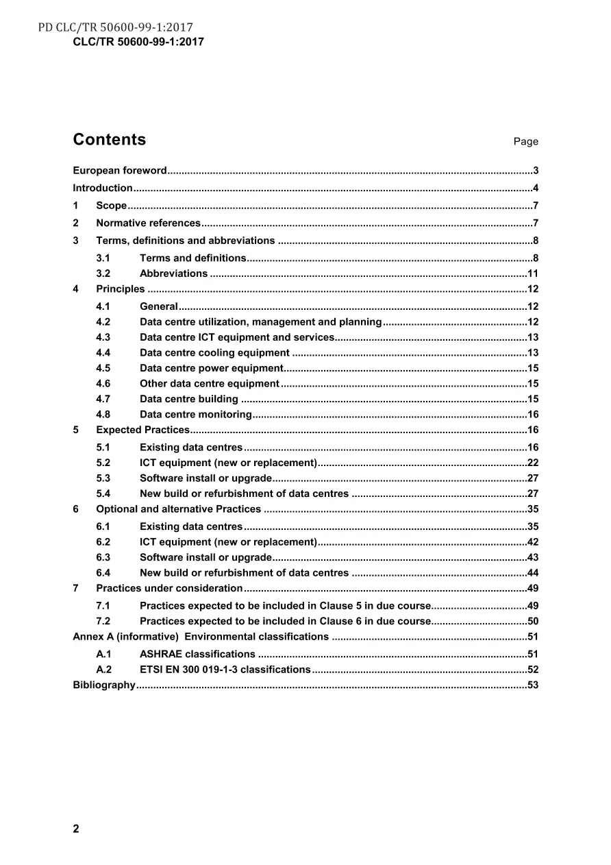 BS PD CLC/TR 50600-99-1:2017 BS PD CLC/TR 50600-99-1:2017 pdf