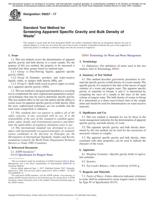ASTM D5057-17 ASTM D5057-17 pdf