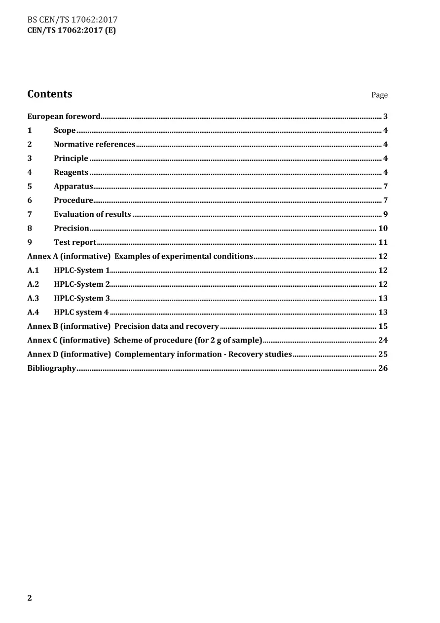 BS CEN/TS 17062:2017 BS CEN/TS 17062:2017 pdf