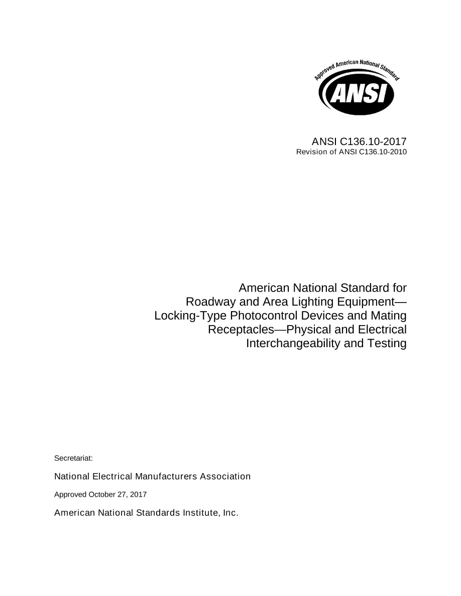 ANSI C136.10-2017 ANSI C136.10-2017 pdf