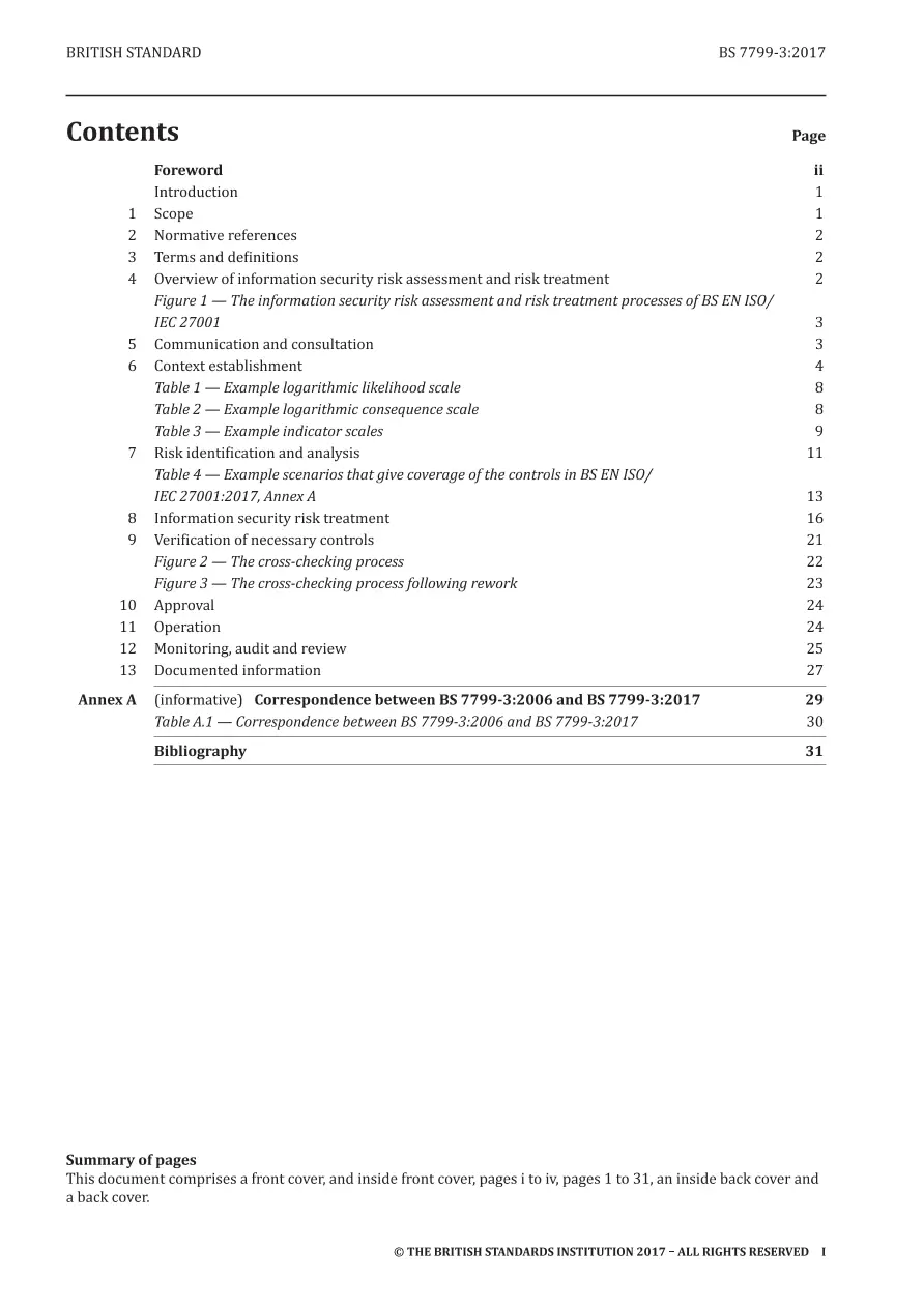 BS 7799-3:2017 BS 7799-3:2017 pdf