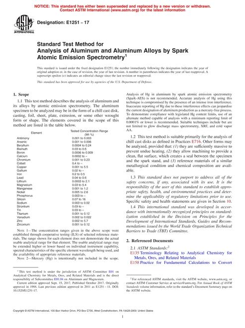 ASTM E1251-17 pdf