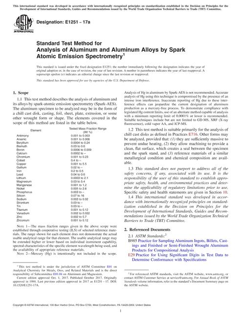 ASTM E1251-17a pdf