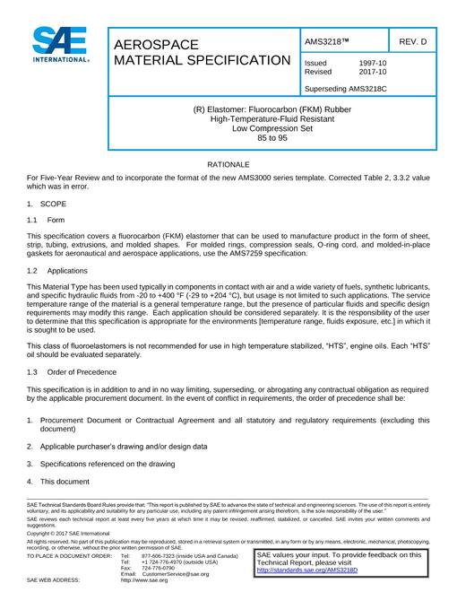 SAE AMS3218D SAE AMS3218D pdf