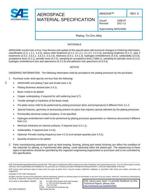 SAE AMS2434E pdf