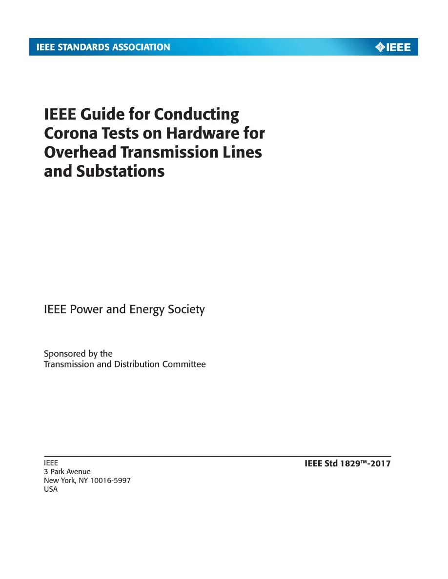 IEEE 1829-2017 IEEE 1829-2017 pdf