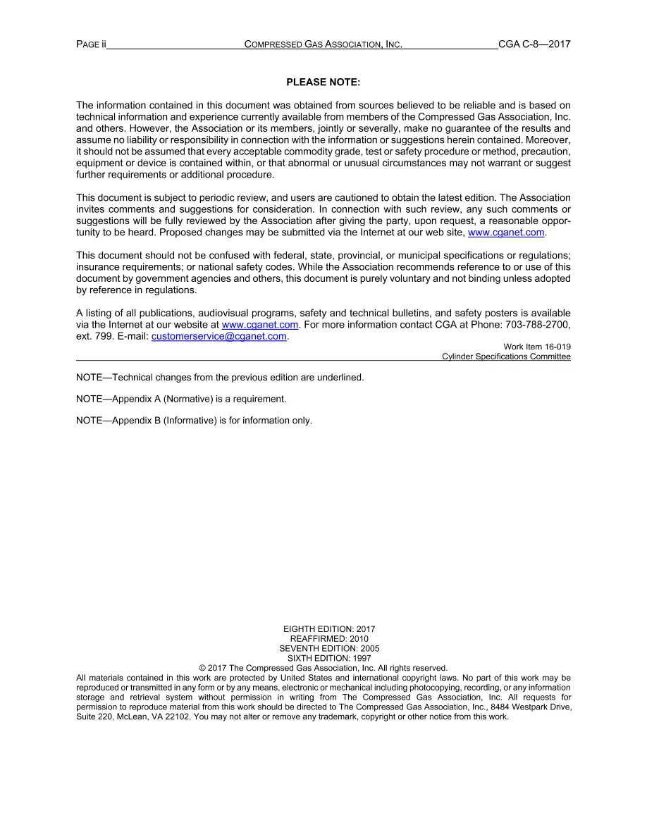 CGA C-8 pdf