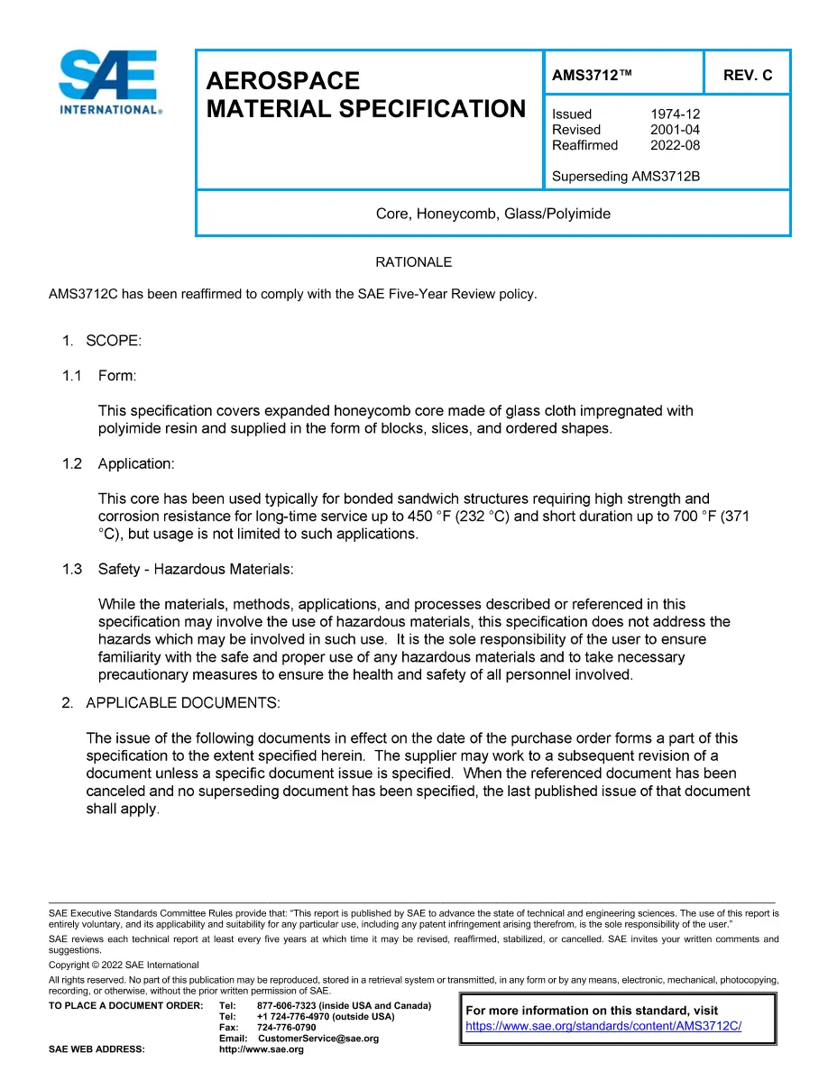 SAE AMS3712C SAE AMS3712C pdf