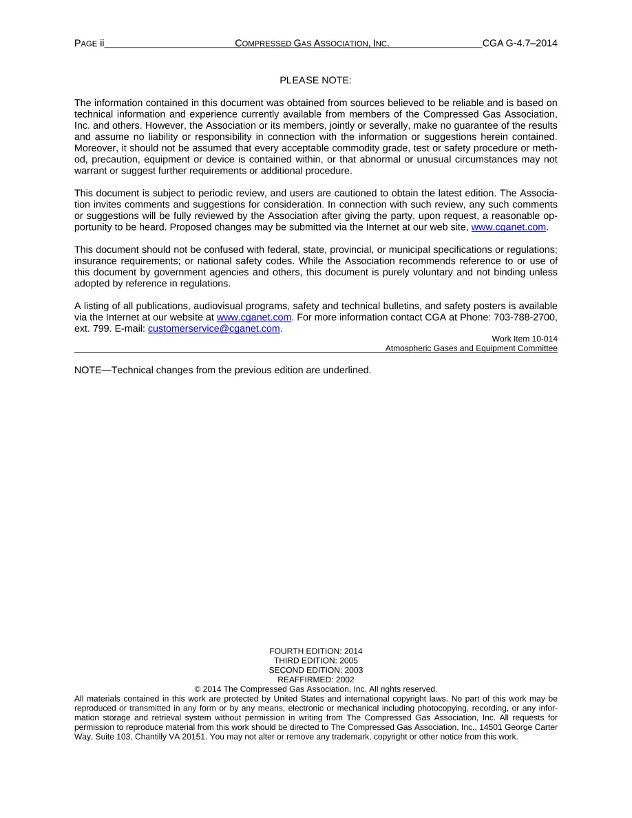 CGA G-4.7 CGA G-4.7 pdf