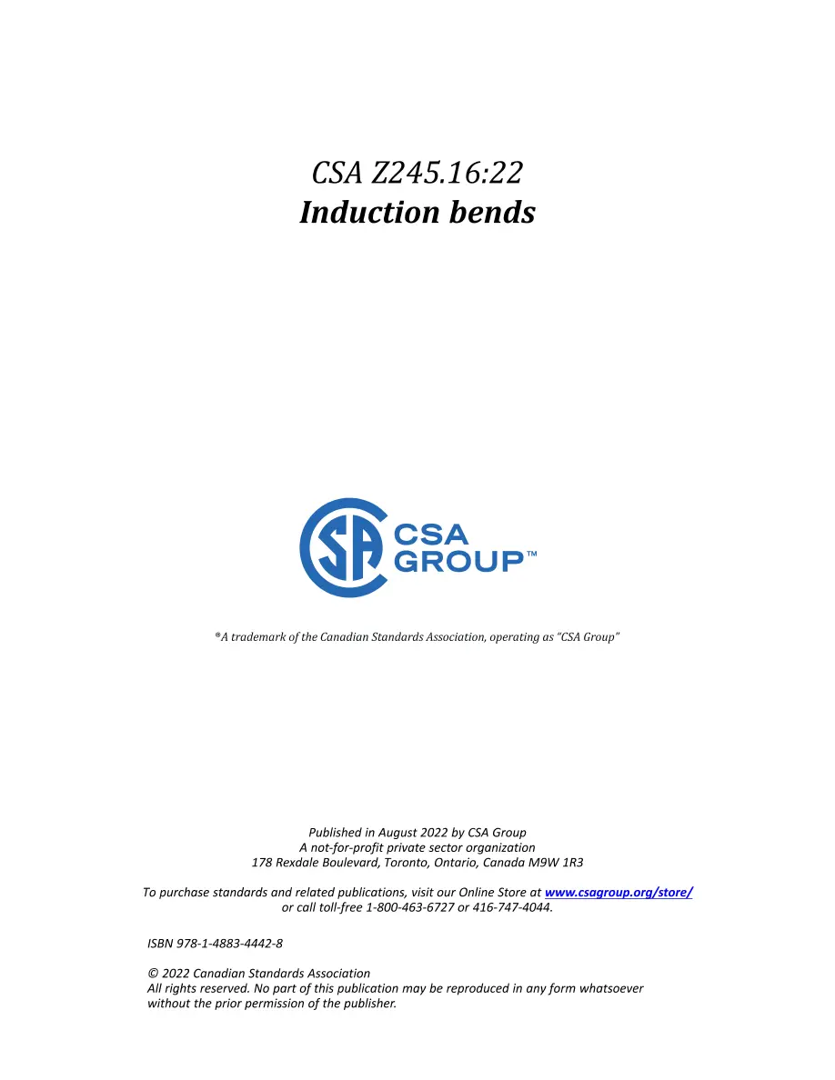 CSA Z245.16:22 CSA Z245.16:22 pdf