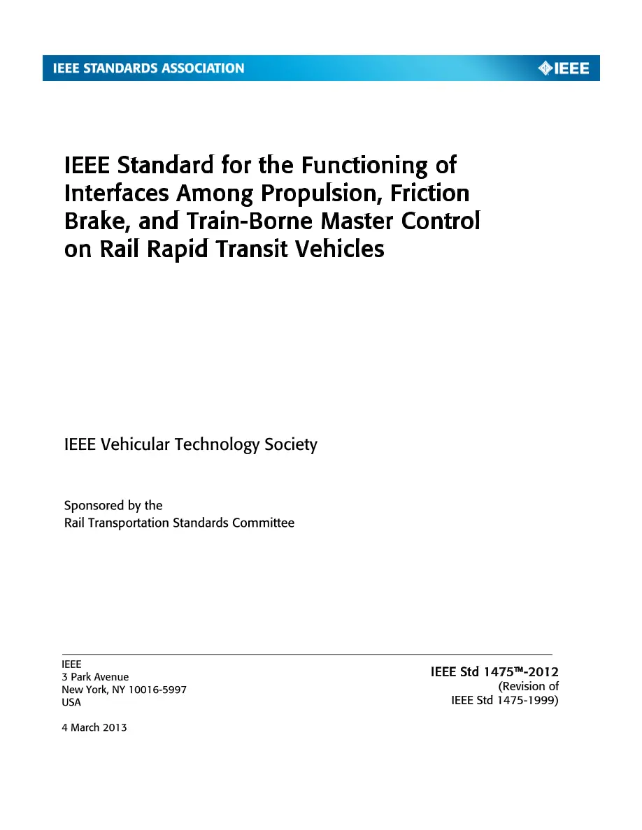 IEEE 1475-2012 IEEE 1475-2012 pdf