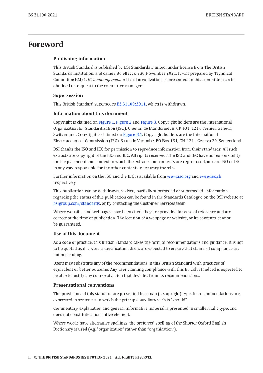 BS 31100:2021 BS 31100:2021 pdf