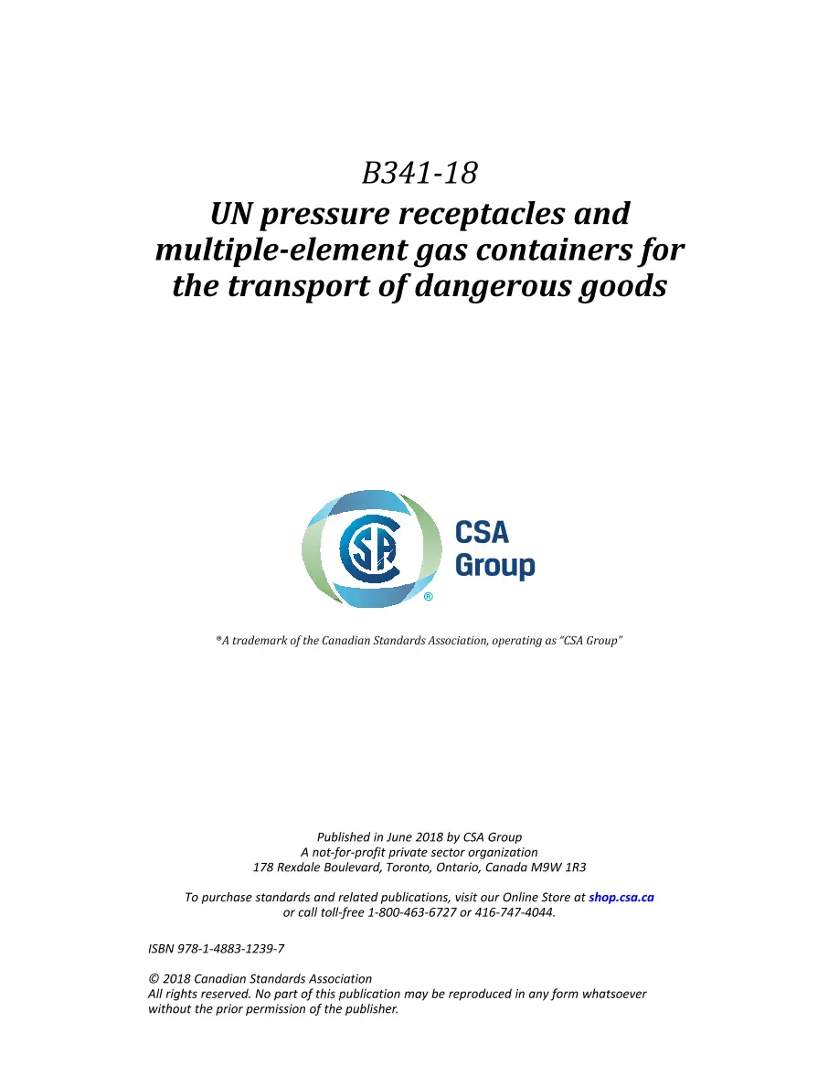 CSA B341-18 (R2023) CSA B341-18 (R2023) pdf