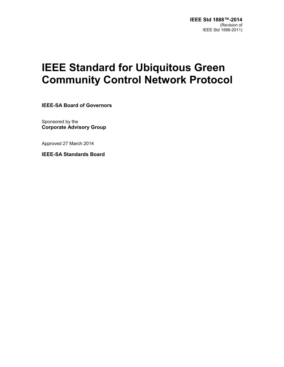 IEEE 1888-2014 IEEE 1888-2014 pdf