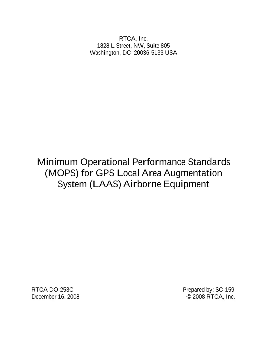 RTCA DO-253C pdf