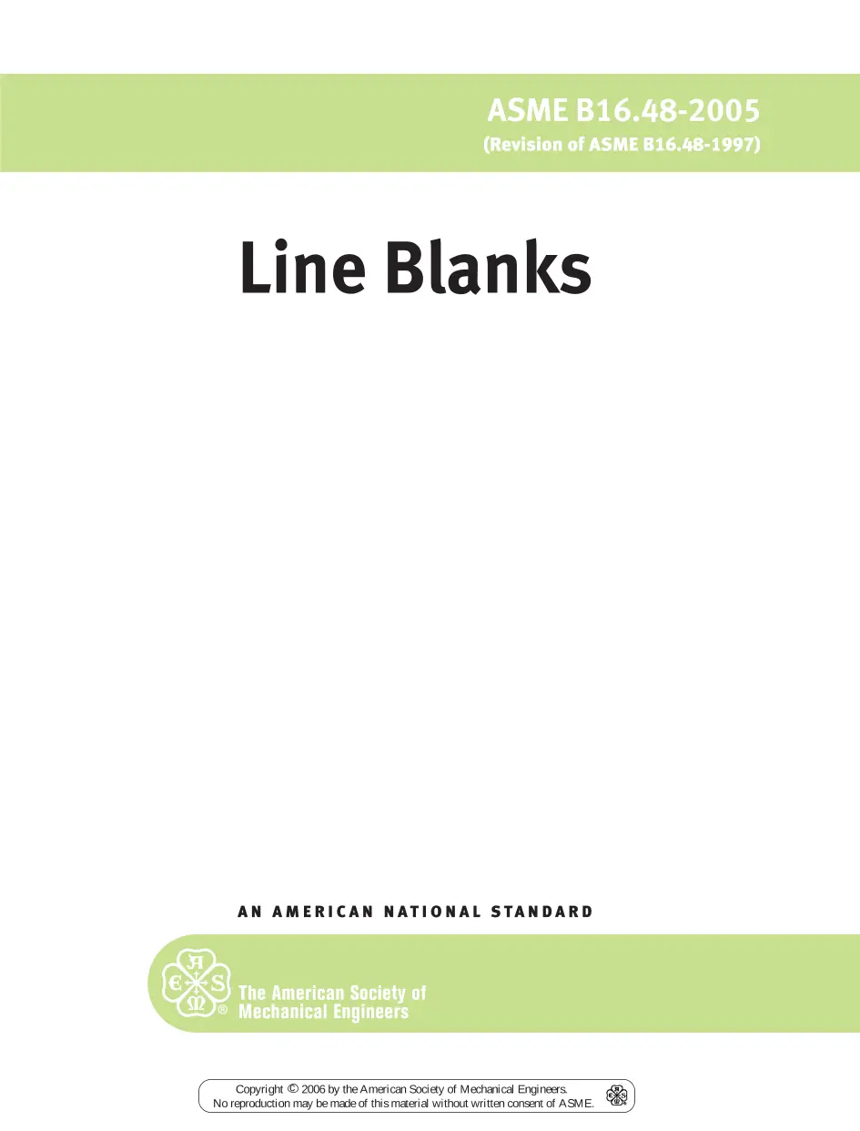ASME B16.48-2005 ASME B16.48-2005 pdf