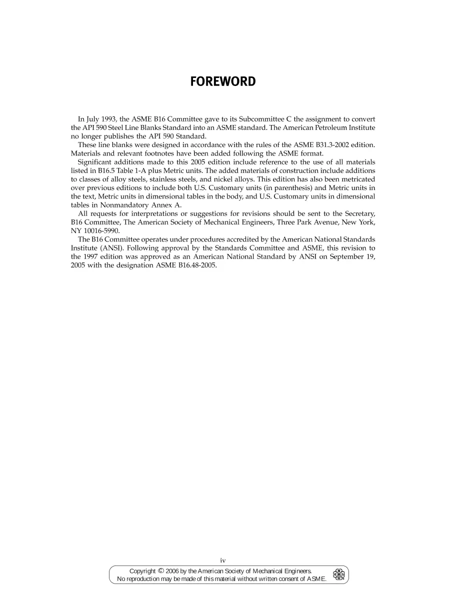 ASME B16.48-2005 ASME B16.48-2005 pdf