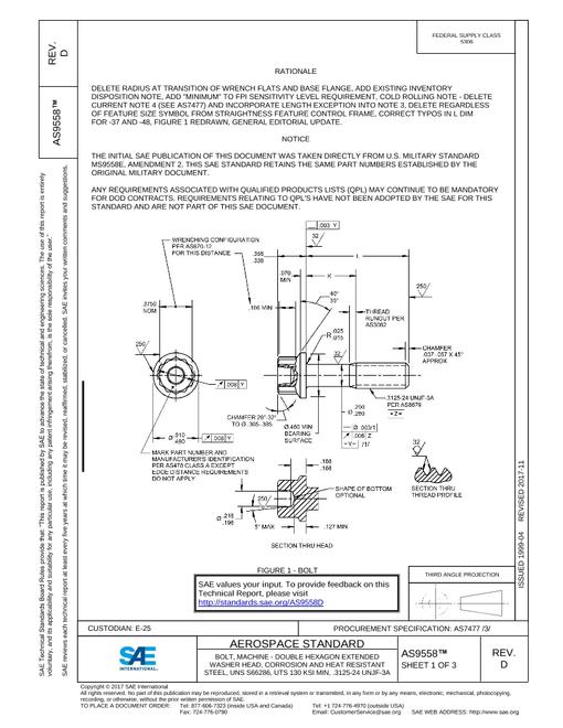 SAE AS9558D pdf