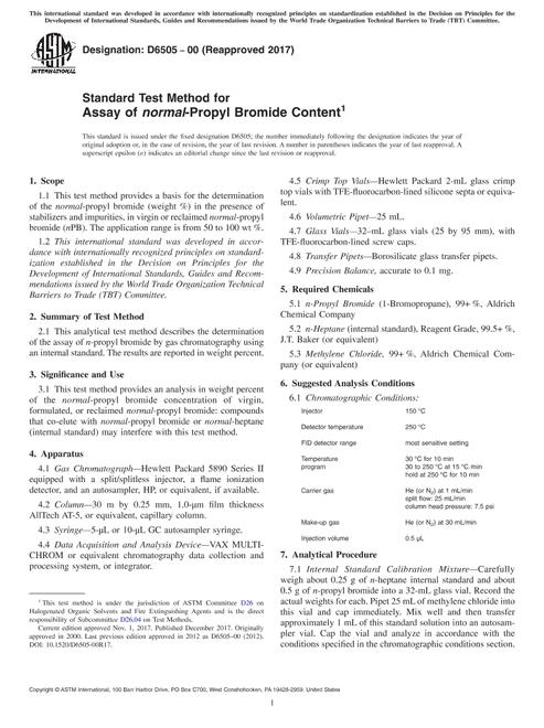 ASTM D6505-00(2017) ASTM D6505-00(2017) pdf