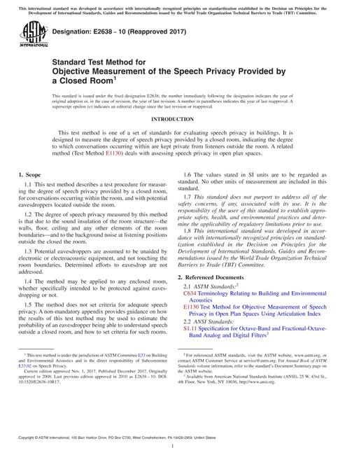 ASTM E2638-10(2017) ASTM E2638-10(2017) pdf