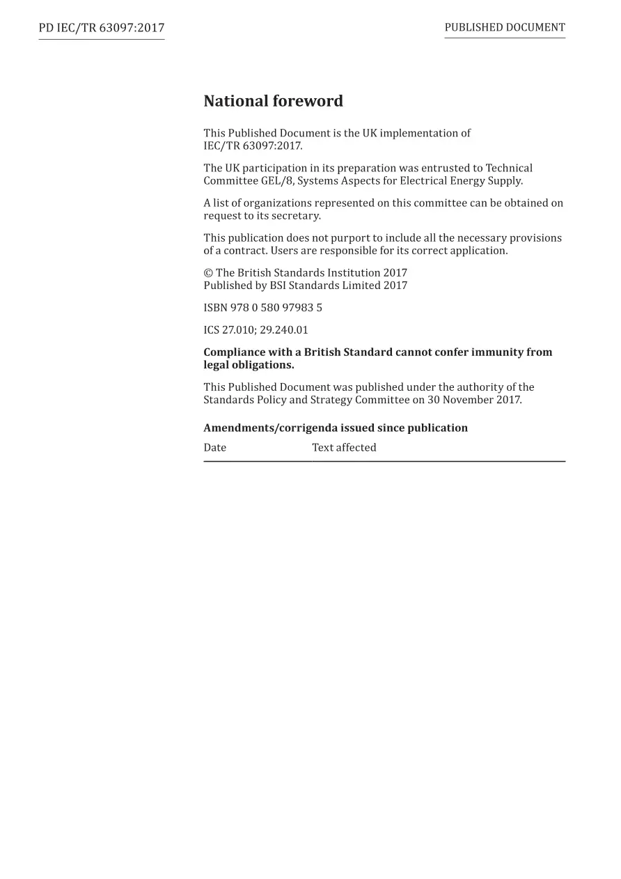 BS PD IEC/TR 63097:2017 BS PD IEC/TR 63097:2017 pdf