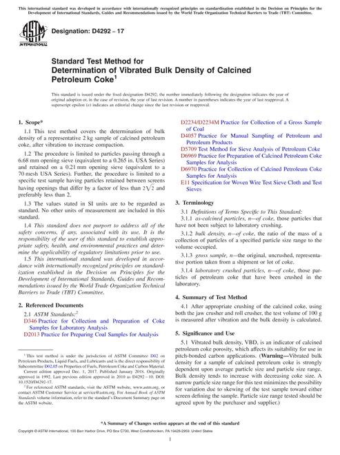ASTM D4292-17 ASTM D4292-17 pdf