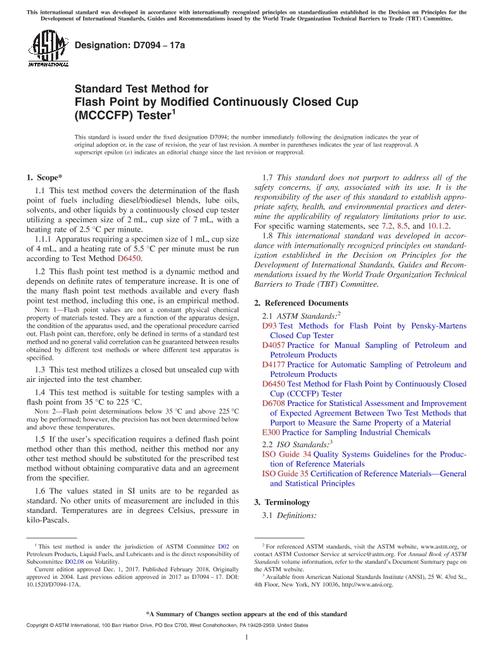 ASTM D7094-17a pdf