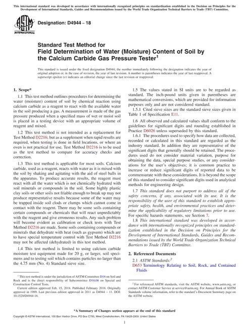 ASTM D4944-18 ASTM D4944-18 pdf