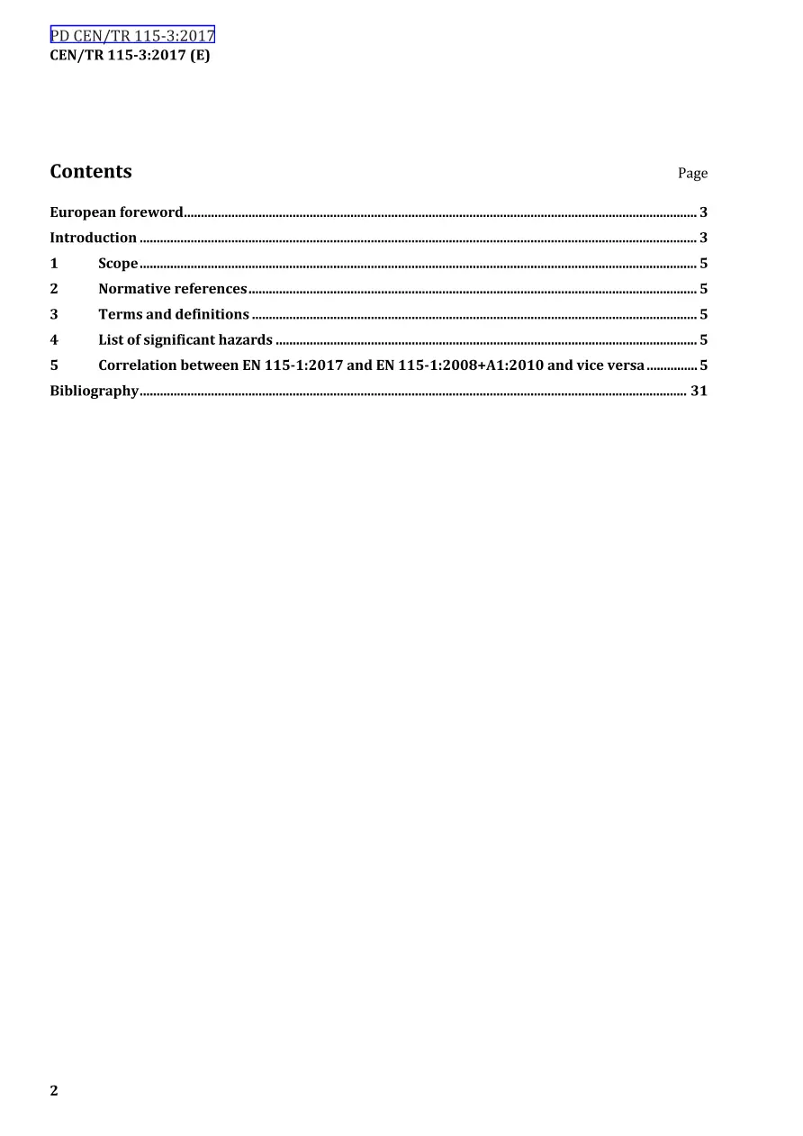 BS PD CEN/TR 115-3:2017 pdf