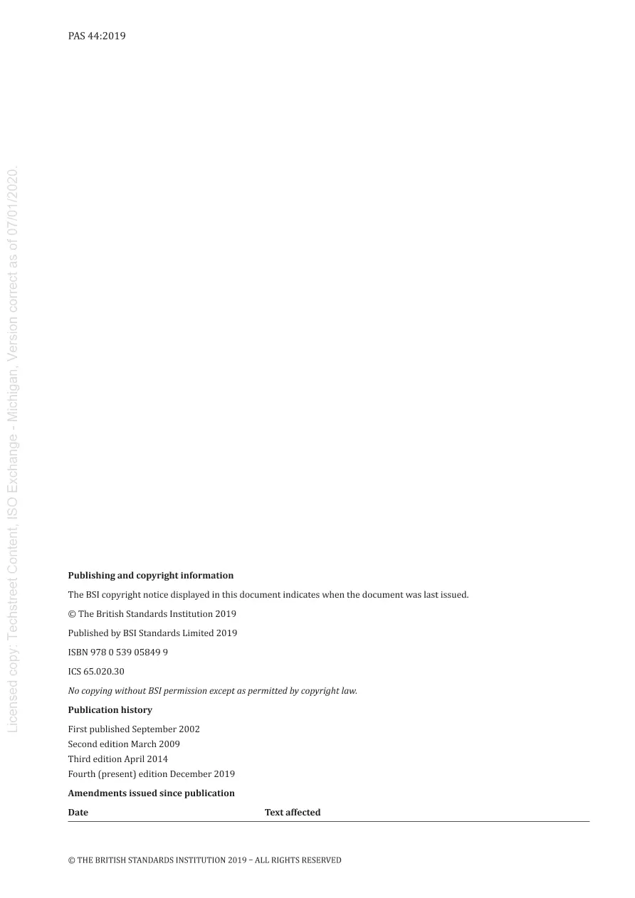BS PAS 44:2019 BS PAS 44:2019 pdf