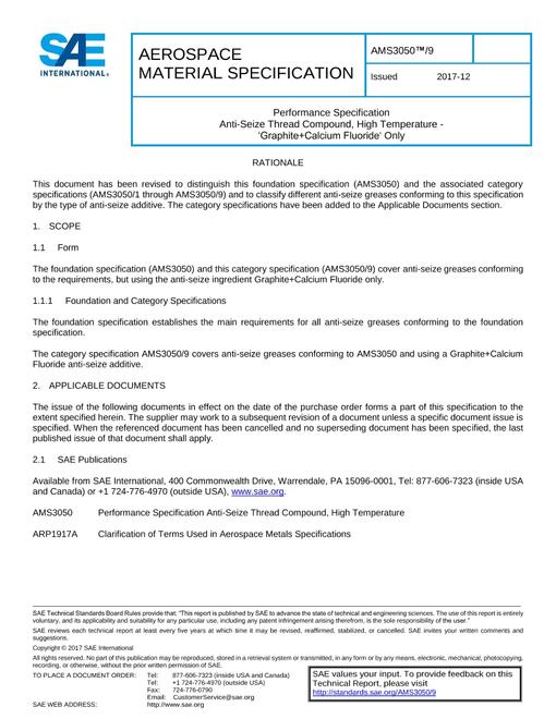 SAE AMS3050/9 SAE AMS3050/9 pdf