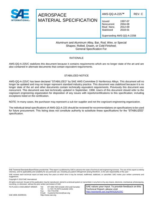 SAE AMSQQA225C SAE AMSQQA225C pdf
