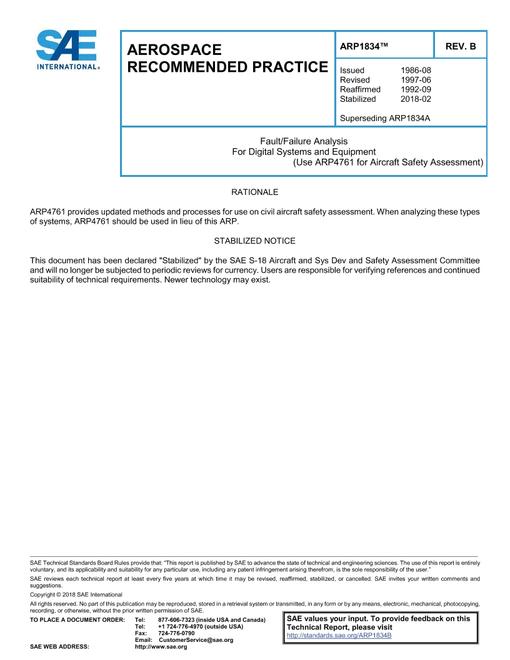 SAE ARP1834B SAE ARP1834B pdf