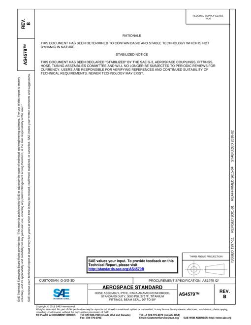 SAE AS4579B pdf
