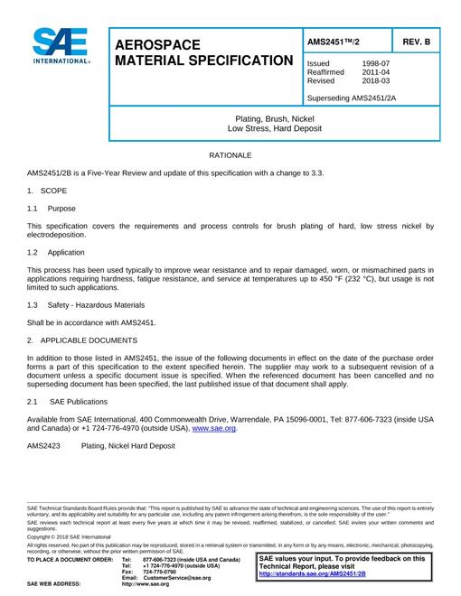SAE AMS2451/2B SAE AMS2451/2B pdf