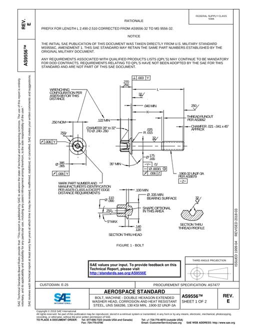 SAE AS9556E pdf