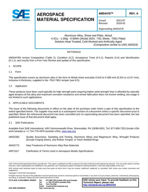SAE AMS4478A SAE AMS4478A pdf